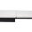 Керамический стол Livorno Matt white marble sintered stone / black 