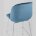 Стул полубарный Stool Group Beetle со спинкой маренго хромированные ножки 