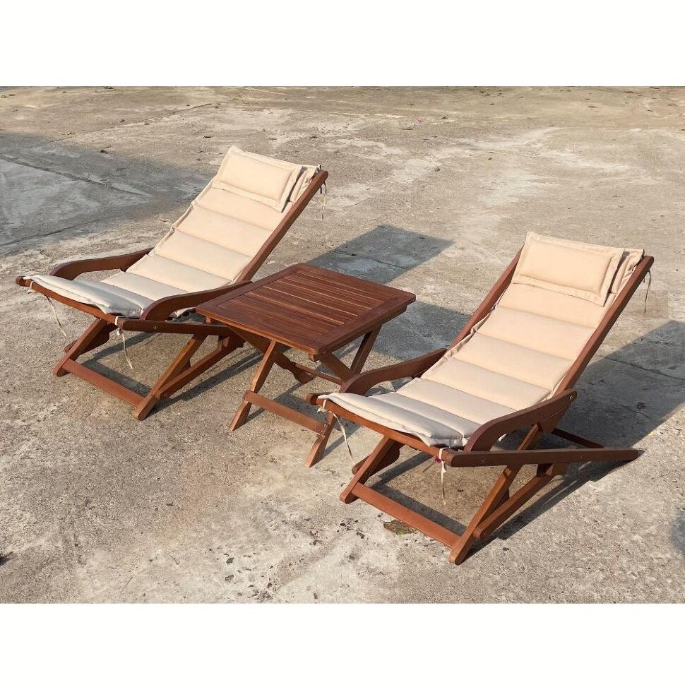 Комплект с креслами и столиком AFM-709A-T133 Beige (2+1) Комплект с креслами и столиком AFM-709A-T133 Beige (2+1)