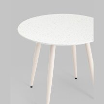 Стол обеденный Nymphaea D90 терраццо