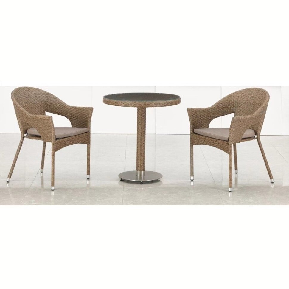 Комплект мебели T601/Y79B-W56 Light Brown (2+1) Комплект мебели T601/Y79B-W56 Light Brown (2+1)