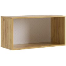 Шкаф Бери 80 дуб крафт золотой / графит