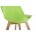 Пластиковый стул Bonuss green 