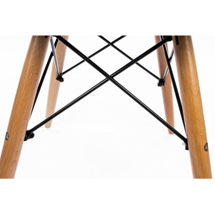 Стул деревянный Eames PC-015 зеленый 