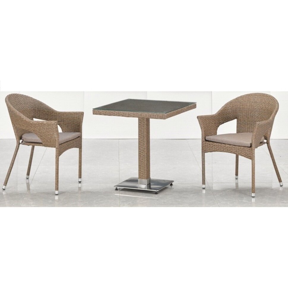 Комплект мебели T605SWT/Y79B-W56 Light Brown (2+1) Комплект мебели T605SWT/Y79B-W56 Light Brown (2+1)