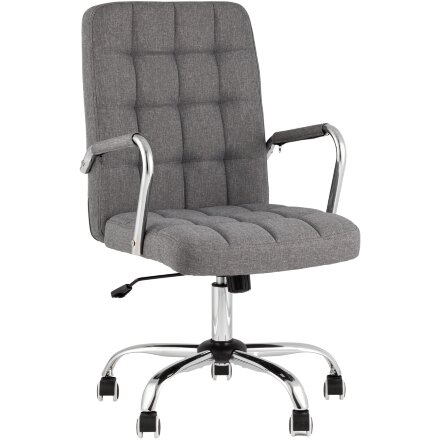 Кресло офисное TopChairs Comfo серый 