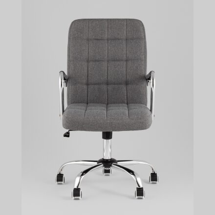 Кресло офисное TopChairs Comfo серый 