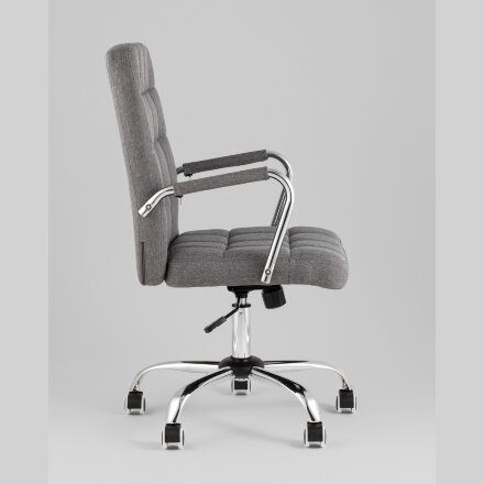 Кресло офисное TopChairs Comfo серый 
