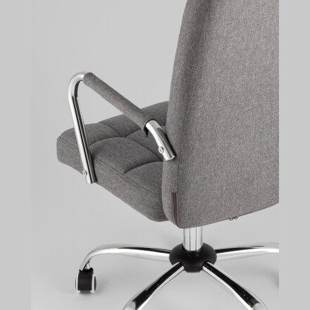 Кресло офисное TopChairs Comfo серый 