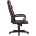Кресло игровое TopChairs Racer Lighti черное с красным 