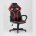 Кресло игровое TopChairs Racer Lighti черное с красным 