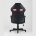 Кресло игровое TopChairs Racer Lighti черное с красным 