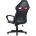 Кресло игровое TopChairs Racer Lighti черное с красным 