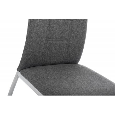 Стул на металлокаркасе Jenda fabric grey 