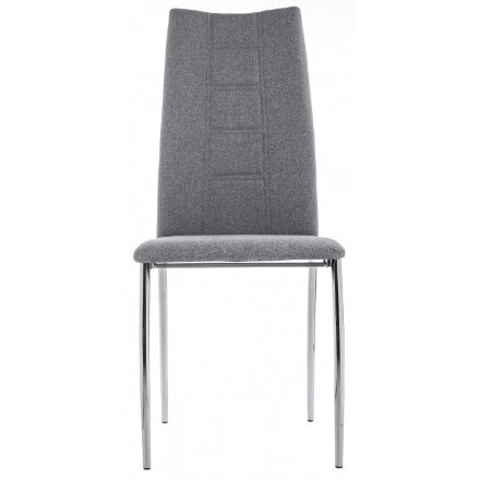 Стул на металлокаркасе Jenda fabric grey 