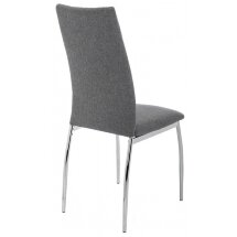 Стул на металлокаркасе Jenda fabric grey