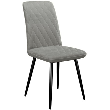 Стул DikLine 205 B22 GREY /ножки черные 
