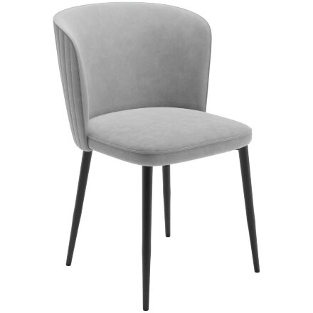 Стул DikLine 347PRO B22 GREY, ножки черные 