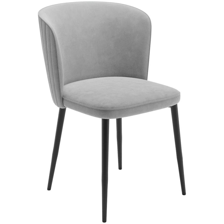Стул DikLine 347PRO B22 GREY, ножки черные 