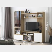 Готовые гостиные Брия сонома / белый