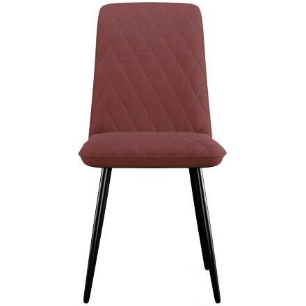 Стул DikLine 205 B36 PINK /ножки черные 