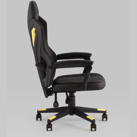 Кресло спортивное TopChairs Айронхайд желтый 