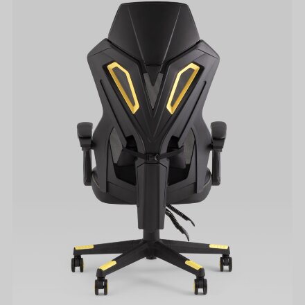 Кресло спортивное TopChairs Айронхайд желтый 