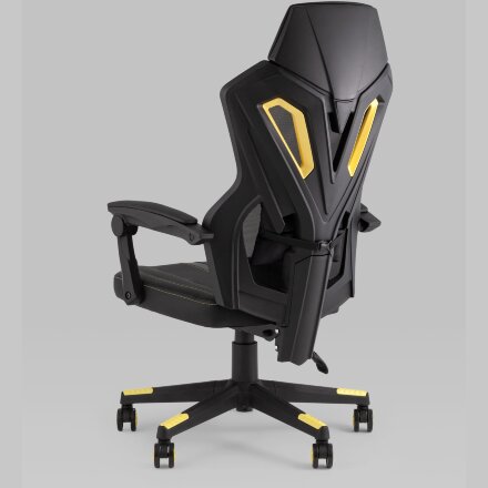 Кресло спортивное TopChairs Айронхайд желтый 