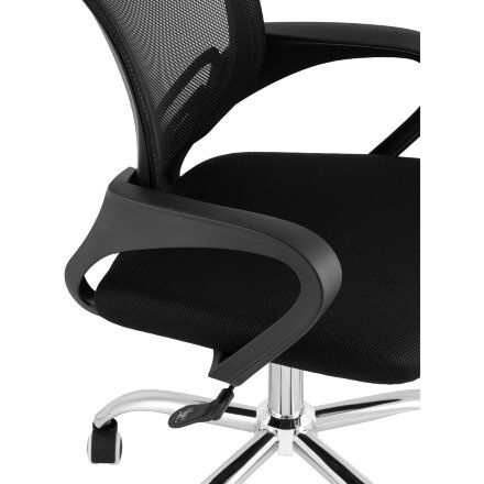 Кресло офисное TopChairs Simple New черный 