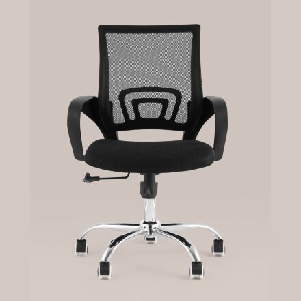 Кресло офисное TopChairs Simple New черный 