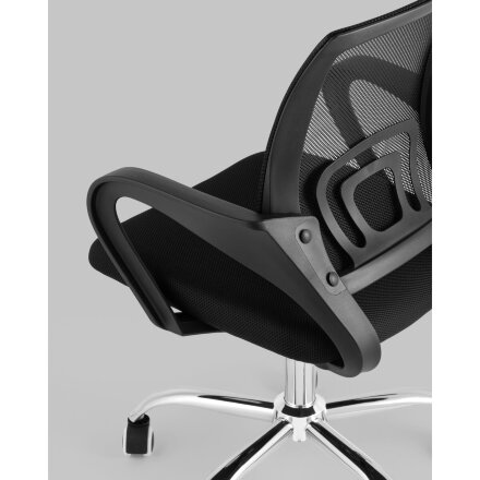 Кресло офисное TopChairs Simple New черный 