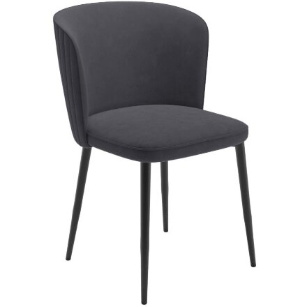 Стул DikLine 347PRO B28 ANTRACITE, ножки черные 