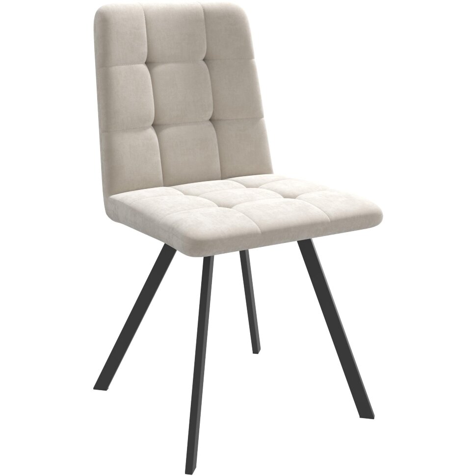 Стул DikLine 281PRO B03 BEIGE, ножки черные Стул DikLine 281PRO B03 BEIGE, ножки черные