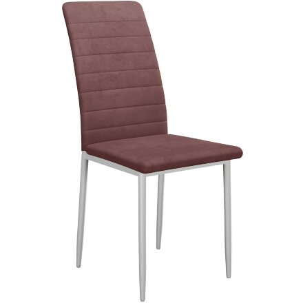Стул DikLine ТЕКС каркас белый/ B36 PINK 