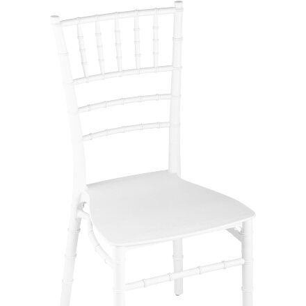 Стул Chiavari (Кьявари) пластик белый 2 шт. 
