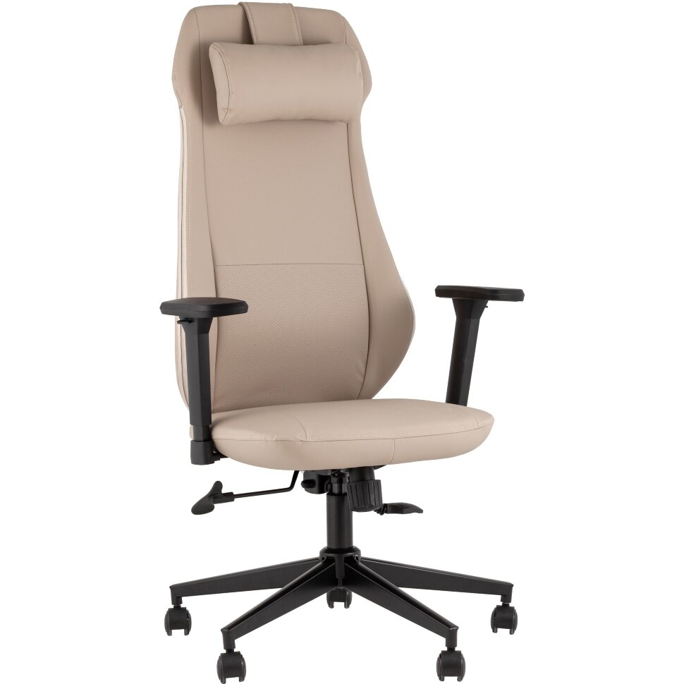 Кресло руководителя TopChairs Trophey бежевый Кресло руководителя TopChairs Trophey бежевый