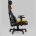 Кресло спортивное TopChairs Рэтчэт желтый 