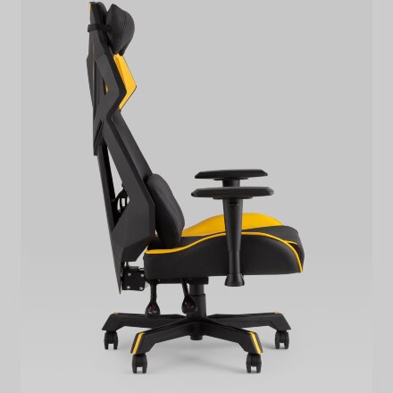 Кресло спортивное TopChairs Рэтчэт желтый 