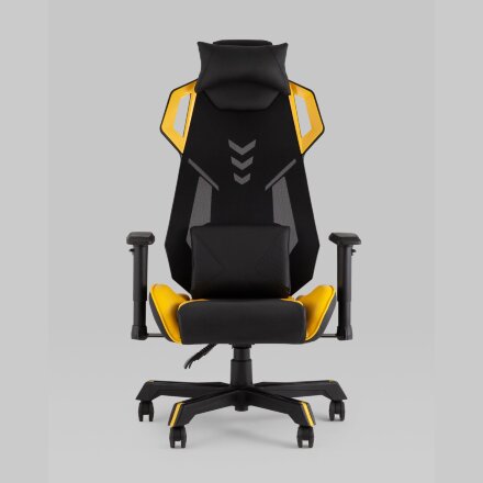 Кресло спортивное TopChairs Рэтчэт желтый 