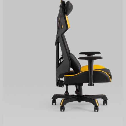 Кресло спортивное TopChairs Рэтчэт желтый 