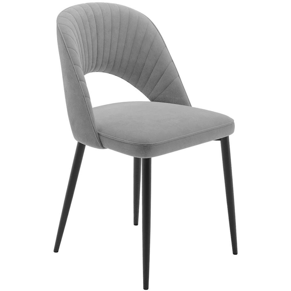 Стул DikLine 448 B22 GREY, ножки черные Стул DikLine 448 B22 GREY, ножки черные