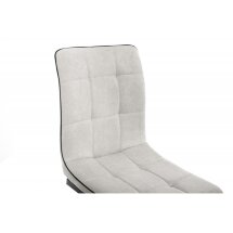 Стул на металлокаркасе Nana light grey / black