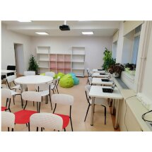 Стул на металлокаркасе SHT-S85М белый / черный