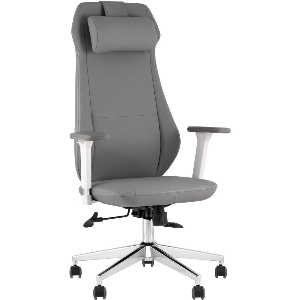Кресло руководителя TopChairs Trophey серый Кресло руководителя TopChairs Trophey серый
