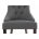 Стул деревянный Elegance dark walnut / fabric grey 