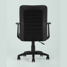 Компьютерное кресло Stool Group TopChairs Blocks офисное черное обивка с удобной сеткой, механизм регулировки по высоте
