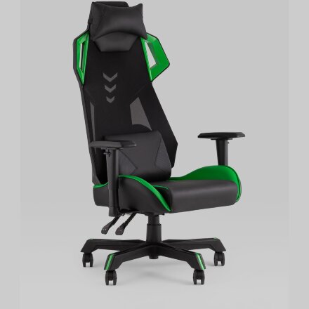 Кресло спортивное TopChairs Рэтчэт зеленый 