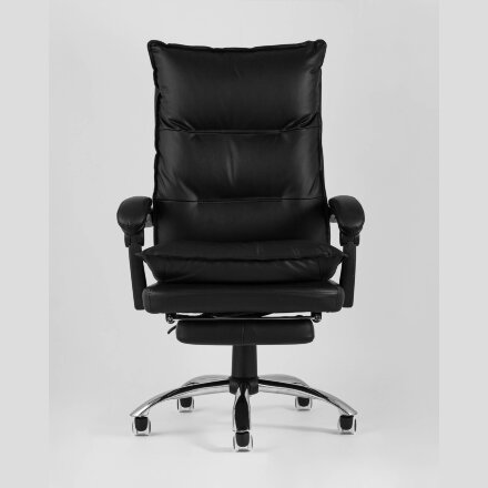 Кресло руководителя TopChairs Alpha черное 