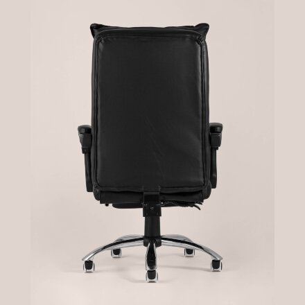 Кресло руководителя TopChairs Alpha черное 
