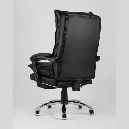 Кресло руководителя TopChairs Alpha черное 
